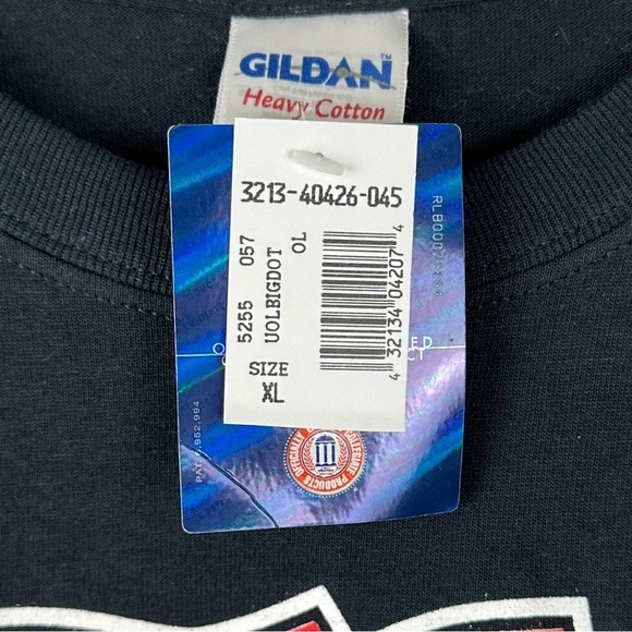 University of Louisville Black, Red and White Polka Dot Crew Neck Top Size XL - Picture 7 of 8